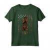 Camo American Flag Boykin Spaniel Maglietta - T-shirt Patriottica per Amanti dei Cani e Festaioli del 4 Luglio