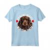 Divertente Boykin Spaniel Rubare Cuori Blasting Farts Cane Maglietta - Ideale per Amanti dei Cani e Proprietari di Boykin Spaniel