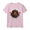 Divertente Boykin Spaniel Rubare Cuori Blasting Farts Cane Maglietta - Ideale per Amanti dei Cani e Proprietari di Boykin Spaniel
