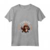 Donna Caffè e Boykin Spaniel Maglietta con Collo a V - T-shirt per Amanti dei Cani e Proprietari di Boykin Spaniel
