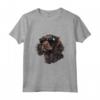 Boykin Spaniel - Occhiali da sole con motivo razza canina Maglietta - Ideale per Amanti dei Cani