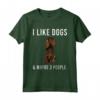 I Like Boykin Spaniel Dogs And Maybe 3 People - Maglietta Divertente per Amanti dei Cani - Regalo Ideale per Proprietari di Cane