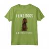 I Like Boykin Spaniel Dogs And Maybe 3 People - Maglietta Divertente per Amanti dei Cani - Regalo Ideale per Proprietari di Cane
