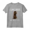 I Like Boykin Spaniel Dogs And Maybe 3 People - Maglietta Divertente per Amanti dei Cani - Regalo Ideale per Proprietari di Cane