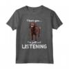 Maglietta Boykin Spaniel I hear you not listening - Maglietta unica per amanti dei cani - Regalo per Natale, Ringraziamento, Compleanni