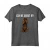Chiedimi Del Mio Cane Boykin Spaniel - Maglietta Divertente per Amanti dei Cani - Regalo Ideale per Proprietari di Boykin Spaniel