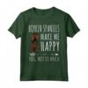 Funny Boykin Spaniel Cani Mi Redono Felice Maglietta - Regalo Divertente per Amanti dei Cani - Dog Lover Gift