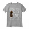 Funny Boykin Spaniel Cani Mi Redono Felice Maglietta - Regalo Divertente per Amanti dei Cani - Dog Lover Gift