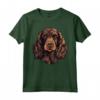 Carino Boykin Spaniel Face Cartoon - LBD Palude Barboncino Amante dei Cani Maglietta - Ideale per Proprietari di Cuccioli e Addestratori
