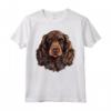 Carino Boykin Spaniel Face Cartoon - LBD Palude Barboncino Amante dei Cani Maglietta - Ideale per Proprietari di Cuccioli e Addestratori