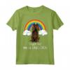Arcobaleno Mágico Unicorno Boykin Spaniel Maglietta - Regalo Divertente per Amanti dei Cani e Unicorni