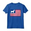 Boykin Spaniel Dog 4 luglio Bandiera Americana Patriottica Maglietta - Ideale per celebrare il Giorno dell'Indipendenza e altre festività