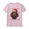 Boykin Spaniel Cappello di Babbo Natale Divertente - Maglietta per Amanti dei Cani - Regalo Ideale per Natale, Ringraziamento o Compleanni