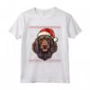 Boykin Spaniel Cappello di Babbo Natale Divertente - Maglietta per Amanti dei Cani - Regalo Ideale per Natale, Ringraziamento o Compleanni