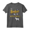 My Seeker is Boykin Spaniel - Boykin Spaniel Maglietta per Amanti dei Cani e Appassionati di Magia - Regalo Unico per Proprietari di Boykin Spaniel