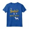 My Seeker is Boykin Spaniel - Boykin Spaniel Maglietta per Amanti dei Cani e Appassionati di Magia - Regalo Unico per Proprietari di Boykin Spaniel
