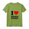 Donna Amo Boykin Spaniel Maglietta con Collo a V - Cuore Rosso I Love - Ideale per Amanti dei Cani