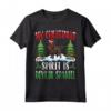 Boykin Spaniel Wearing Santa Hat Christmas Spirit Maglietta - Unique Xmas Gift for Dog Lovers