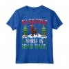 Boykin Spaniel Wearing Santa Hat Christmas Spirit Maglietta - Unique Xmas Gift for Dog Lovers