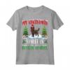 Boykin Spaniel Wearing Santa Hat Christmas Spirit Maglietta - Unique Xmas Gift for Dog Lovers