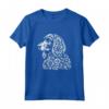 Cane Boykin Spaniel Floreale - Maglietta con Disegno Grafico di Fiori - Ideale per Amanti dei Cani