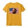 HapTiger Vintage Boykin Spaniel Dog US American Flag Maglietta - Regalo unico per Amanti dei Cani - Ideale per Tutte le Stagioni