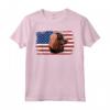 HapTiger Vintage Boykin Spaniel Dog US American Flag Maglietta - Regalo unico per Amanti dei Cani - Ideale per Tutte le Stagioni