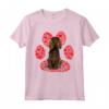 Pata Di Amore Boykin Spaniel Maglietta - Design Divertente per Amanti dei Cani - Ideale per Regali per Cani