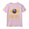 BRASILE Bandiera - Maglietta Leggera per Uomini, Donne e Bambini - Orgoglio Brasiliano