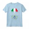 Coltivato in Italia con Radici Brasiliane - T-shirt Italia Brasile per Mostrare Orgoglio Culturale - Ideale per Sport e Feste