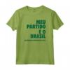 Bolsonaro 2022 Presidente T-Shirt - Meu Partido e o Brasil Maglietta - Apoie o Mito para Presidente do Brasil