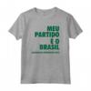 Bolsonaro 2022 Presidente T-Shirt - Meu Partido e o Brasil Maglietta - Apoie o Mito para Presidente do Brasil