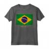 Bandiera del Brasile - Maglietta Brasile Divertente per Uomo Donna Bambini - Abbigliamento Calcio Pallavolo Basket