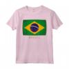 Bandiera del Brasile - Maglietta Brasile Divertente per Uomo Donna Bambini - Abbigliamento Calcio Pallavolo Basket