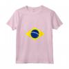 Donna Bandiera Brasile Brazil Bandeira Brasileira Uomo Donna Maglietta con Collo a V - Maglietta Bandiera Brasile per Tifosi di Sport e Eventi Nazionali