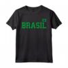 Brasile T Shirt Donne Uomini Bambini - Bandiera Giallo Maglietta Sportiva Brasil - Ideale per Appassionati di Calcio e Regalo Brasiliano