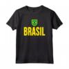 T-shirt Bandiera Brasile - Regalo Souvenir Camiseta per Adulti e Bambini - Orgoglio Brasiliano