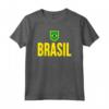 T-shirt Bandiera Brasile - Regalo Souvenir Camiseta per Adulti e Bambini - Orgoglio Brasiliano