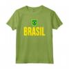 T-shirt Bandiera Brasile - Regalo Souvenir Camiseta per Adulti e Bambini - Orgoglio Brasiliano