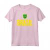 T-shirt Bandiera Brasile - Regalo Souvenir Camiseta per Adulti e Bambini - Orgoglio Brasiliano