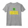 T-shirt Bandiera Brasile - Regalo Souvenir Camiseta per Adulti e Bambini - Orgoglio Brasiliano