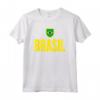 T-shirt Bandiera Brasile - Regalo Souvenir Camiseta per Adulti e Bambini - Orgoglio Brasiliano