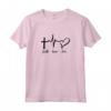 Maglietta Faith Hope Love - Designed in Brazil - Unique Religious Tee for Those Who Value Faith