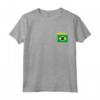 Bandiera Brasile Brazil Bandeira Brasileira Uomo Donna Maglietta - Supporta la tua Squadra Nazionale di Calcio - Ideale come Regalo per Appassionati di Sport