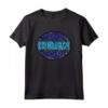 Originale Edinburgh Junglist Scotland DNB Drum and Bass Maglietta - Design Camo per Ravers Oldskool - Ideale per Compleanno o Natale