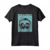 Breakbeat con Cuffie - Vintage Electronic Dance Music Maglietta - Ideale per Fan di Musica e Deejay