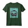 Breakbeat con Cuffie - Vintage Electronic Dance Music Maglietta - Ideale per Fan di Musica e Deejay