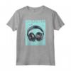 Breakbeat con Cuffie - Vintage Electronic Dance Music Maglietta - Ideale per Fan di Musica e Deejay