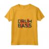 Donna Maglietta Drum and Bass DNB Tangerine Remix - Tshirt Junglist con Collo a V per Bass Heads e Ravers