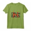 Donna Maglietta Drum and Bass DNB Tangerine Remix - Tshirt Junglist con Collo a V per Bass Heads e Ravers